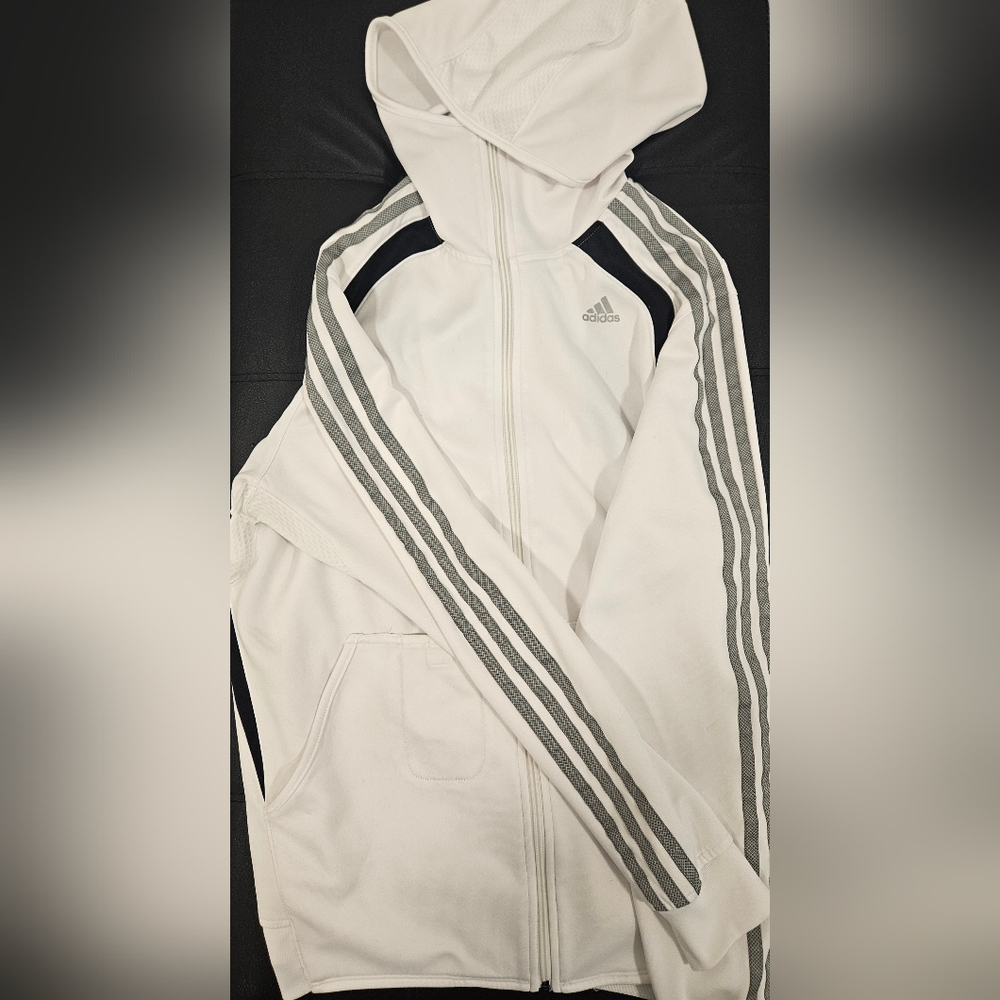 Adidas Zip Up Track Jacket/ Sweater